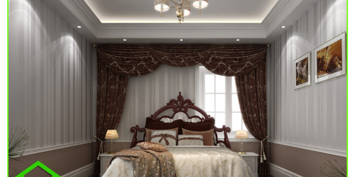 Thiết kế nội thất phòng ngủ 3 biệt thự tân cổ điển anh Đạt An Giang