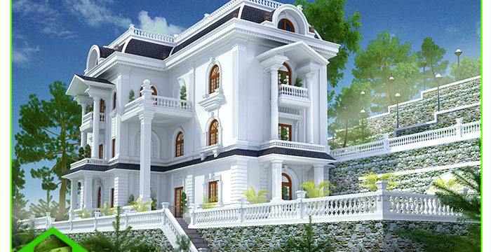 TƯ VẤN THIẾT KẾ BIỆT THỰ CỔ ĐIỂN, HIỆN ĐẠI-ĐÀ LẠT-BẢO LỘC-LÂM ĐỒNG ( MS: BTCD 1702)