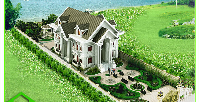 MẪU BIỆT THỰ ĐƯỢC BÌNH CHỌN ĐẸP NHẤT ĐÀ LẠT DO KTM BẢO LỘC THIẾT KẾ ( MS: BTTCD 1715)