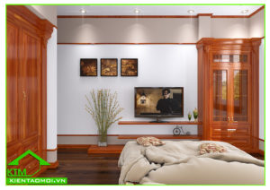 noi that phong ngu biet thu co dien anh Tung Da Lat