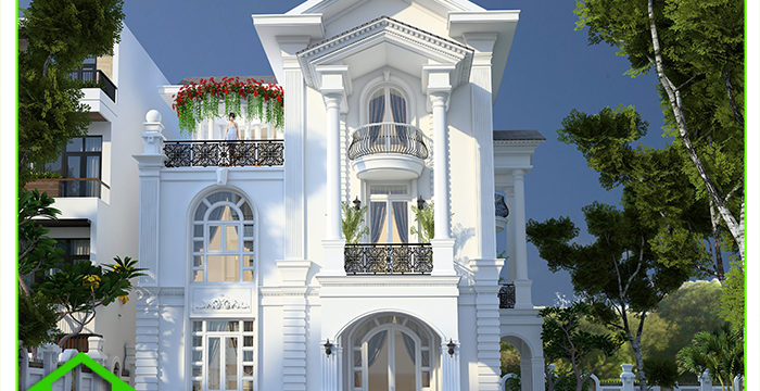 THIẾT KẾ BIỆT THỰ KIẾN TRÚC ĐÀ LẠT ĐẸP ANH NGỌC ĐÀ LẠT KTM BẢO LỘC LÂM ĐỒNG ( MS-BTCD-1704)