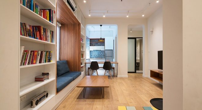 Cải tạo căn hộ cũ ở Hà Nội thành căn hộ mới với chi phí chưa tới 500tr