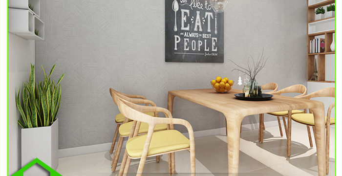 Thiết kế phòng ăn nhà phố hiện đại anh Tường – chị Anh ( Đức Trọng, Lâm Đồng)