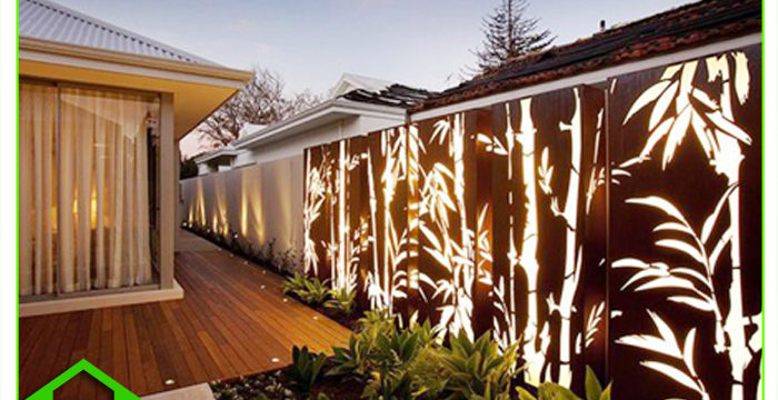 Mẫu hàng rào đẹp