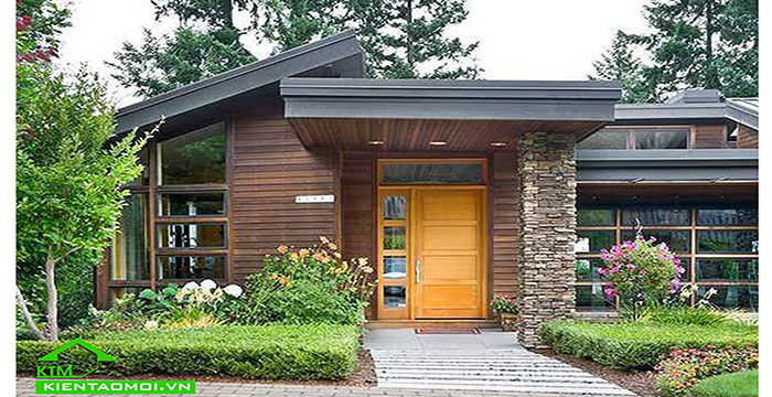 MẪU NHÀ CẤP 4 HIỆN ĐẠI KIẾN TẠO MỚI BẢO LỘC (MS: KTM 05)