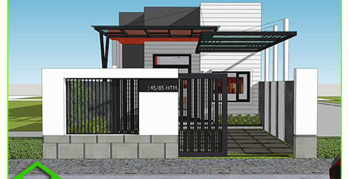 THIẾT KẾ VÀ THI CÔNG TRỌN GÓI NHÀ CẤP 4 TẠI HỒ TÙNG MẬU, TP. BẢO LỘC, LÂM ĐỒNG (MS: NC4 1733)