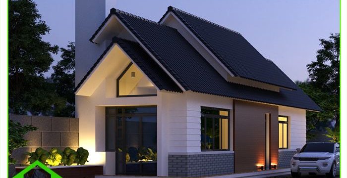 MẪU NHÀ CẤP 4 SANG TRỌNG, ĐẲNG CẤP TẠI KTM BẢO LỘC ( MS: NC4-1736)